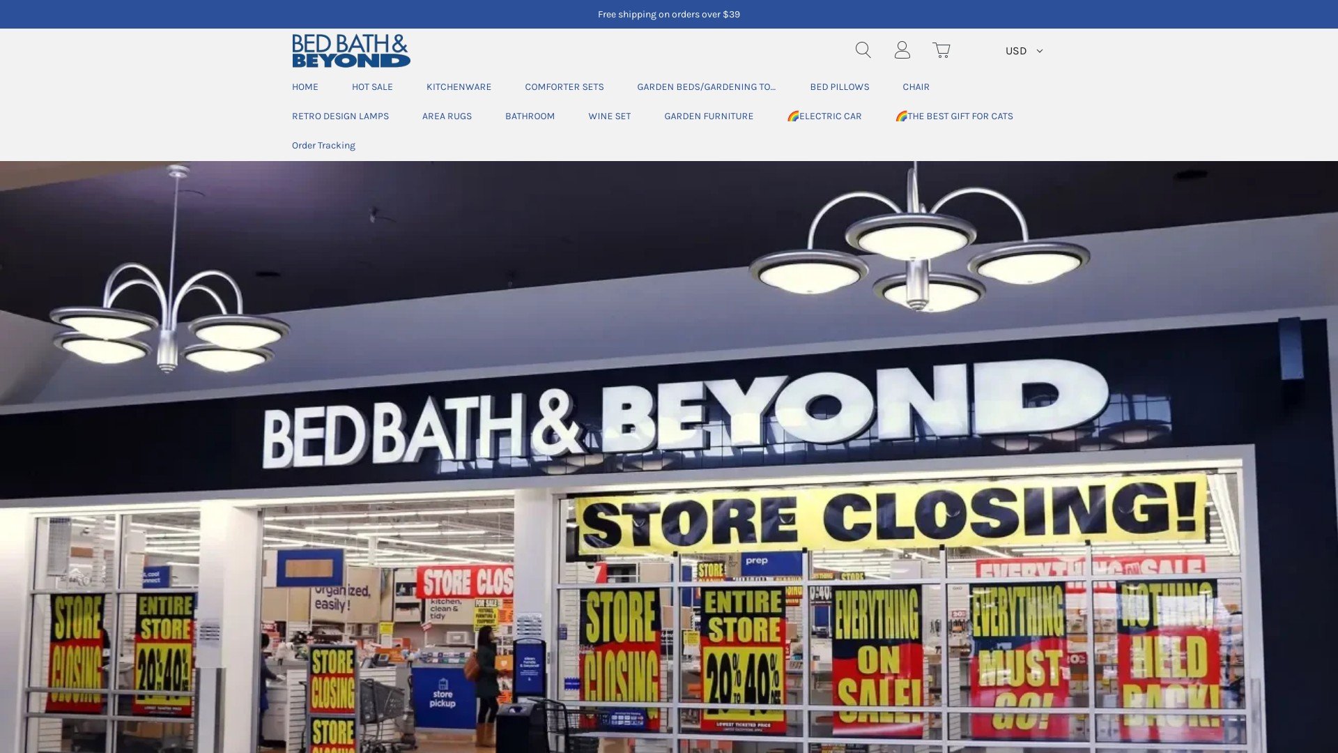 Bedsaleus scam store at bedsaleus.com
