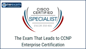 What exams are there for CCNP enterprise?