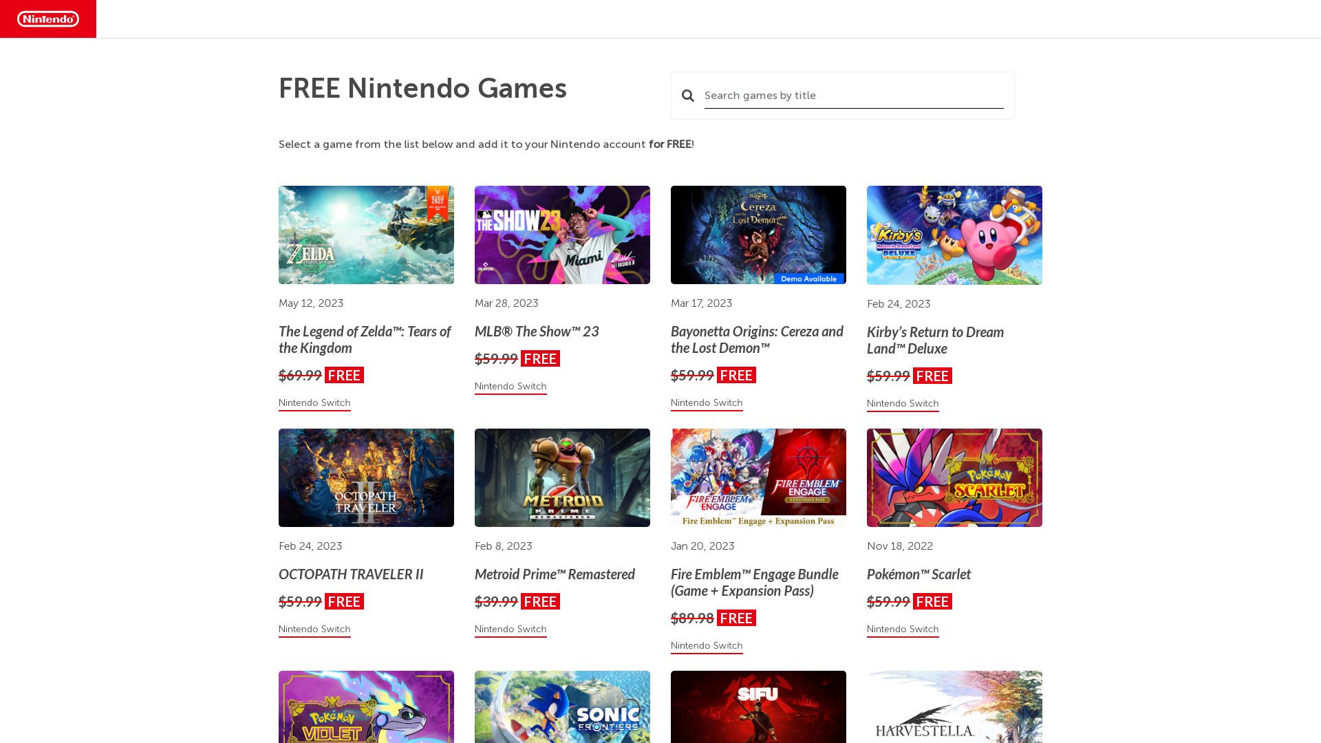 nsgames.pro scam Free Nintendo Website