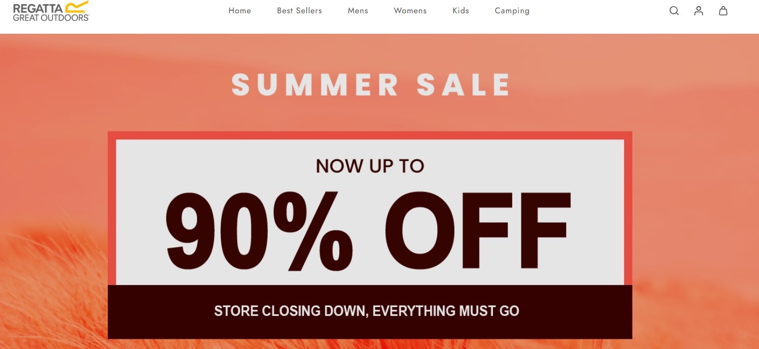 Regatta Outlet at regattaoutlet.com