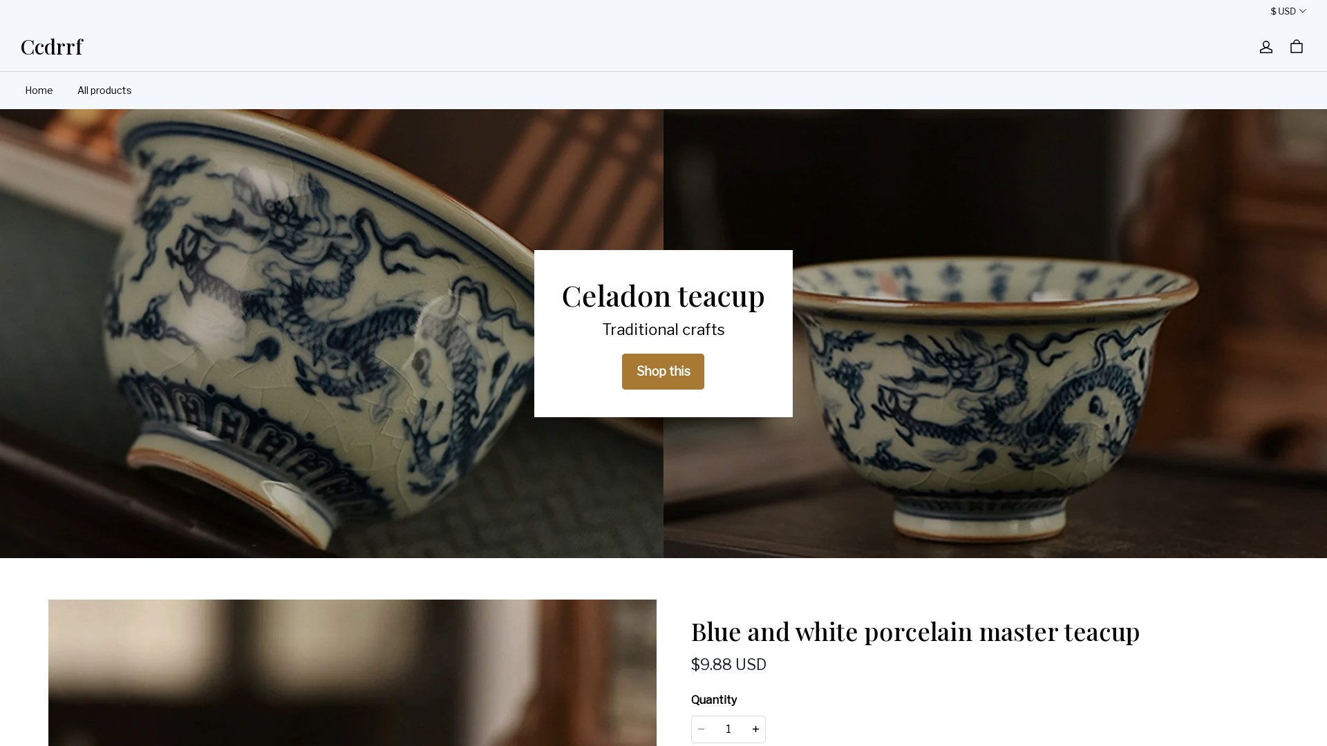 Ccdrrf at ccdrrf.com Scam Online Store