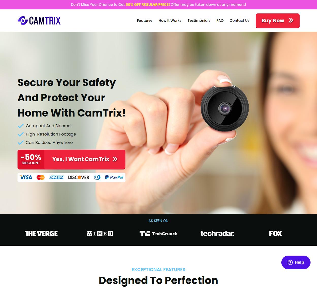 Is Camtrix a Scam at getcamtrix.com?