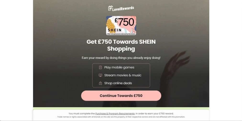 sheinre ward spam and scam website
