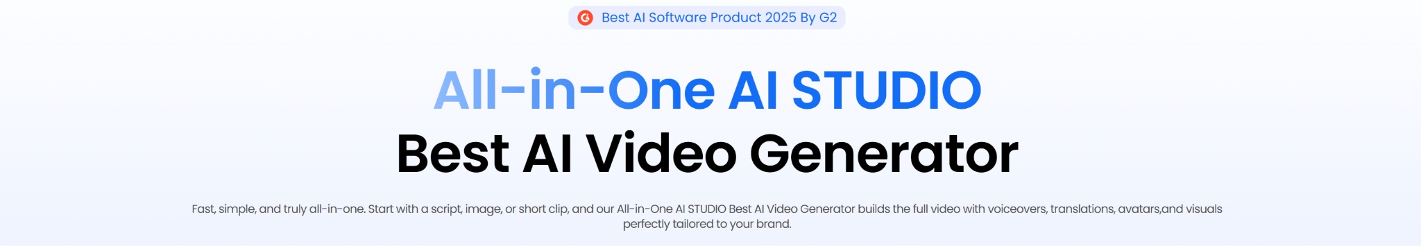All-in-One AI Studio
