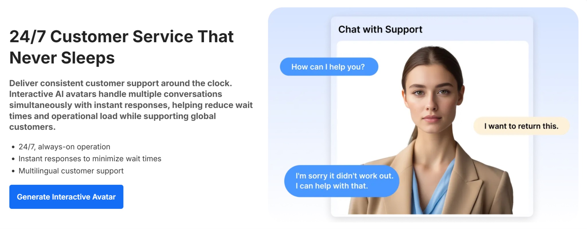 AI Studio Customer Service