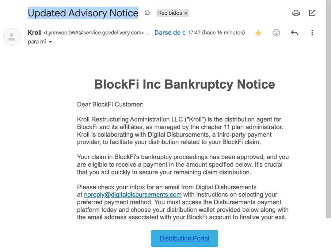 Kroll lynnwoodwa@service.govdelivery.com Scam Email