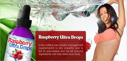 Raspberry Ultra Drops to Help Your Weight Drop